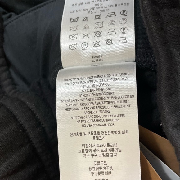 NWT Burberry “Caindk” Embroidered Logo Jersey Joggers (SBin) - Picture 14 of 14